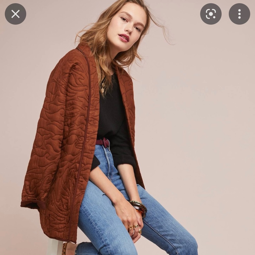 ISO Anthropologie Quilted Kimono Jacket in Size XS or S